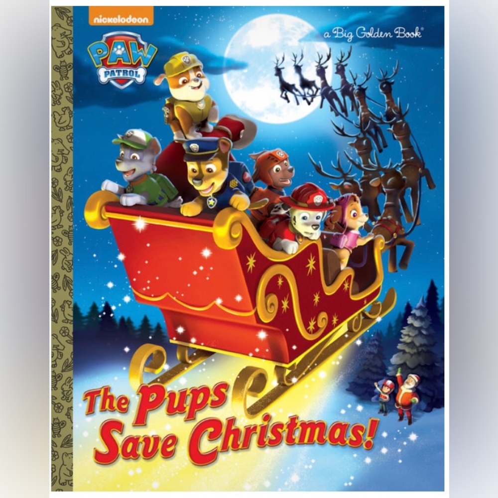 5for$20📗Paw Patrol 'The Pups Save Christmas' Book